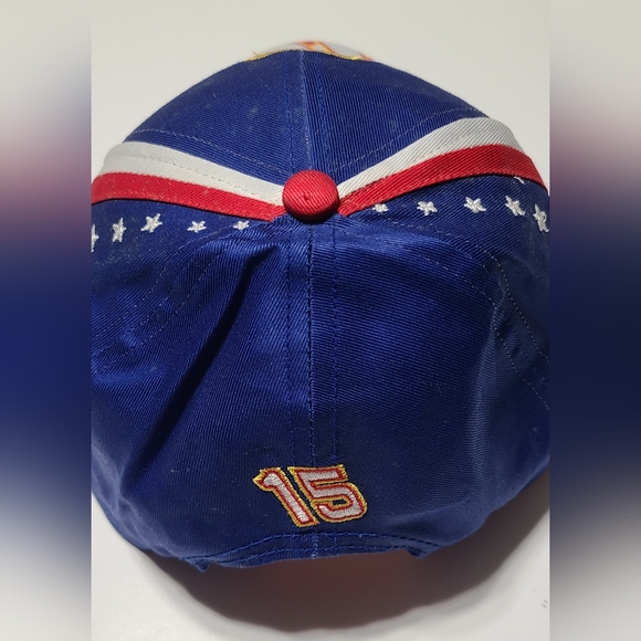 Vintage Early 2000s Napa Racing Cap #15 Michael Waltrip  USA Theme NWOT - Picture 3 of 9